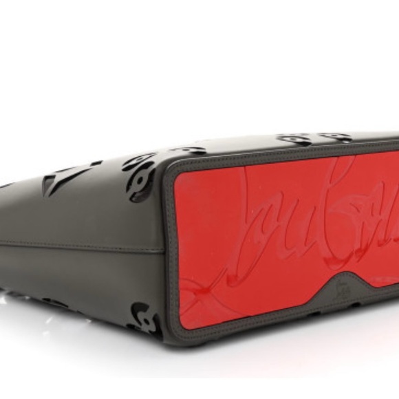 New Christian Louboutin Cabata Perforated Logo Leather Tote bag - Picture 3 of 8